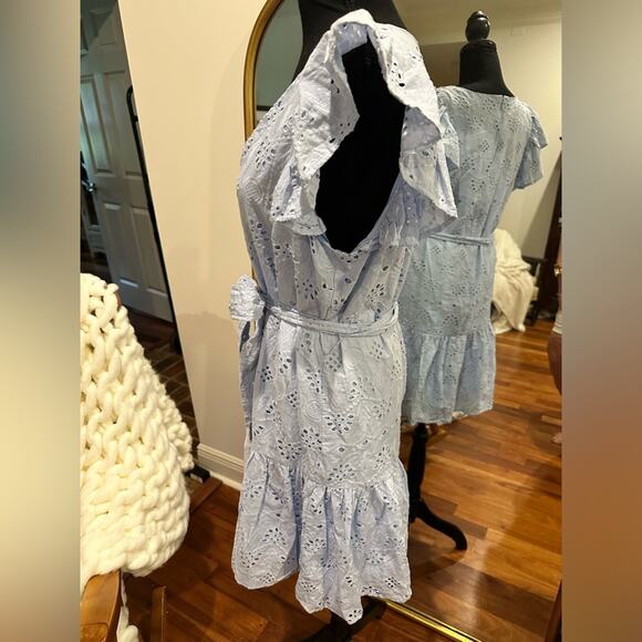 SAM EDELMAN
Embroidery Eyelet Mini A-Line Dress - Picture 4 of 9